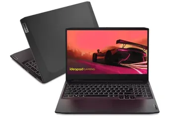 Lenovo 82MJ0001BR Notebook ideapad Gaming 3 R7-5800H, 8GB 256GB SSD PCIe GTX 1650 4GB 15.6" FHD W11