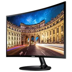 Monitor Samsung 24' LED, Curvo, Wide, Full HD, HDMI/DisplayPort, VESA, Ajuste de Ângulo, FreeSync - LC24F390FHLMZD