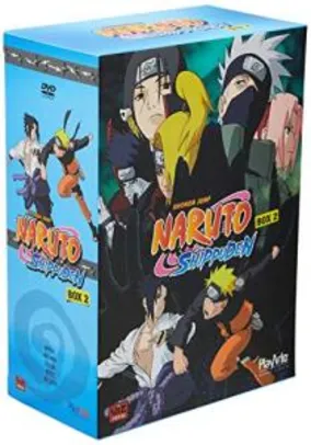 Naruto Shippuden 1ª Temporada, Box 2 | R$ 25