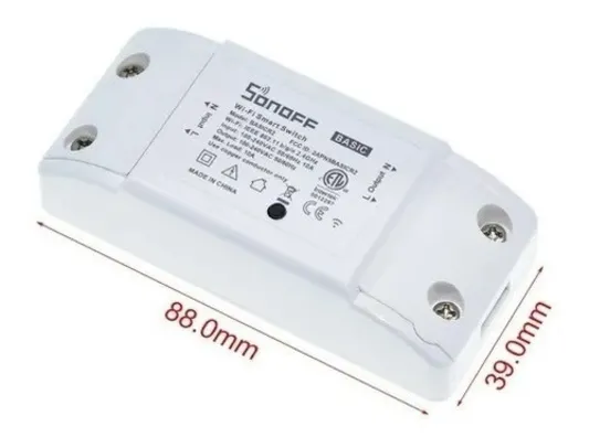 Interruptor Sonoff Wifi Automação Residencial R2 | R$ 39