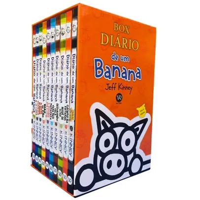 Box Diário de um banana - 10 volumes | R$133