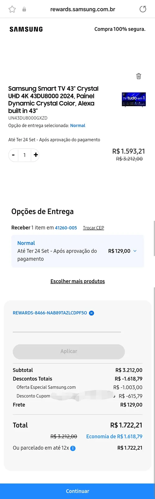 Imagen na descrição da promoção