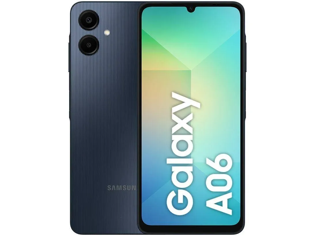 Imagem do produto Smartphone Samsung Galaxy A06 128gb 4GB Ram Azul Escuro 6,7" Câm. Dupl