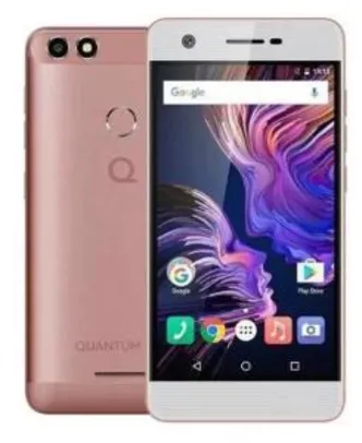 Smartphone Quantum You 32gb - Rosa - R$355