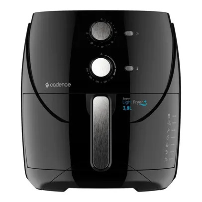 Fritadeira sem Óleo Cadence Super Light Fryer 3,8L Preto FRT555