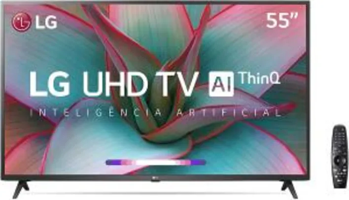 Saindo por R$ 2559: Smart TV LG 55" 4K UHD, WiFi, Bluetooth, HDR, - 55UN7310PSC | R$ 2559 | Pelando