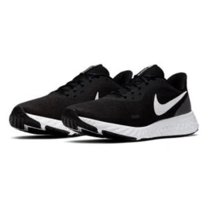 Tênis Nike Revolution 5 Masculino - Preto e Branco | De: R$279,99 Por: R$189,99