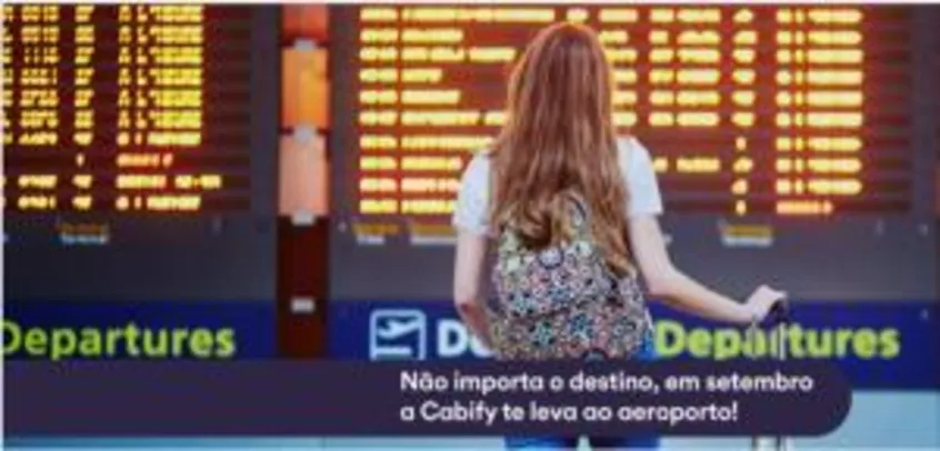 20% OFF para ir até os principais aeroportos do Brasil(checar lista)