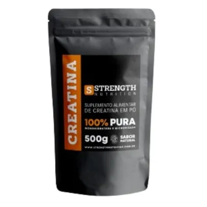 Creatina Monohidratada Micronizada 100% Pura Importada (Pacote 500g)