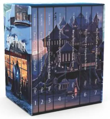 Box Harry Potter - Série Completa, por J. K. Rowling - R$105