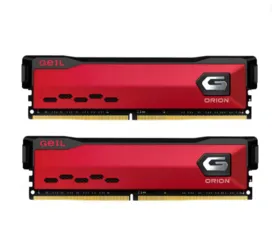 Memória DDR4 Geil Orion, 16GB (2x8GB) 3200MHz, Red, GAOR416GB3200C16BDC