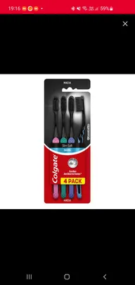 Escova de dente Colgate Slim soft 4 unidades