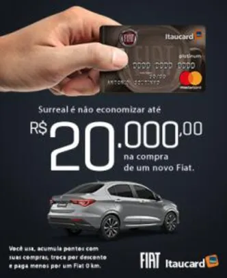 Cartão de crédito FIAT ITAUCARD