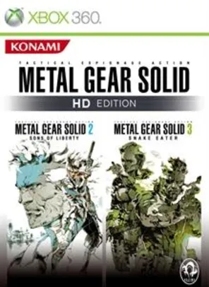 MGS HD 2 e 3 retrocompatível