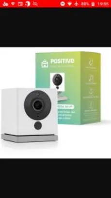 (Prime day) Smart Câmera Wi-Fi Positivo | R$182