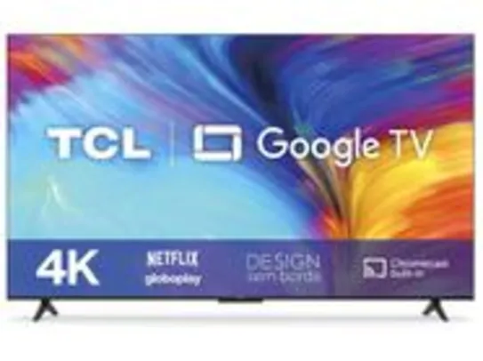 Smart TV 55” 4K LED TCL 55P635 VA Wi-Fi 