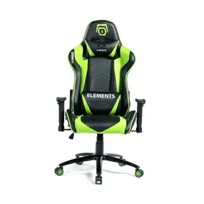 Cadeira Gamer Elements Veda Terra Verde/Preta | R$ 1230