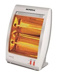 Aquecedor Halógeno Mondial 127V, Branco, 800W | R$109