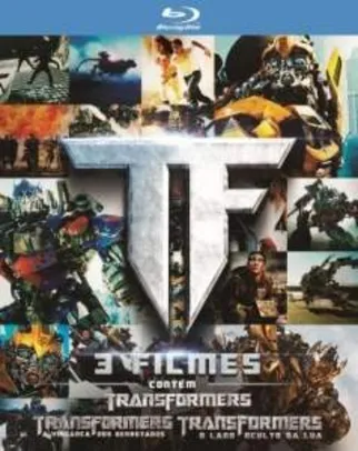 [Saraiva] Blu-ray Transformers - Trilogia - R$40