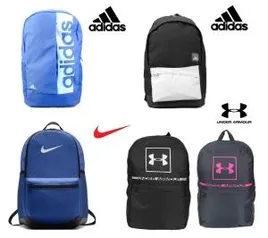 Diversas Mochilas (adidas, Nike e Under Armour) a partir de R$ 65