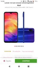 Smartphone Xiaomi Redmi Note 7 128GB | R$1.019