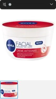 [APP] 3 Unidades Creme Antissinais Facial Nivea 100g | R$42