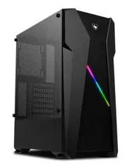 GABINETE GAMER PICHAU KRONEN RGB LATERAL VIDRO TEMP, PGKN-01 RGB | R$200