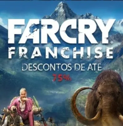 [STEAM] FARCRY - FRANCHISE (Promoção de todos os jogos da franquia) - A partir de R$ 5