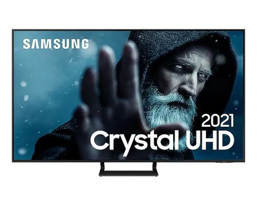 Smart TV Samsung 55" Crystal UHD 4K 55AU9000 | R$3.725