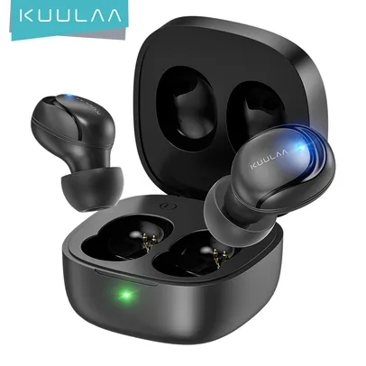 Fone de Ouvido KUULAA TWS Fingerprint Touch Bluetooth Earphones, HD Stereo Wireless Headphones,Noise Cancelling Gaming Headset| |   - AliExpress