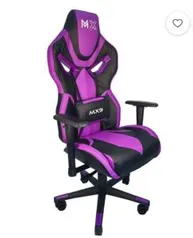 Cadeira Gamer Mymax Mx7 Giratória Preta/Roxo | R$810