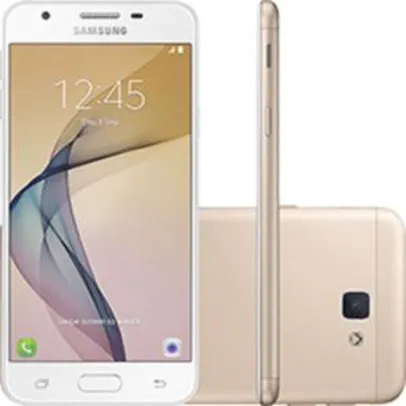 Smartphone Samsung Galaxy J5 Prime Dual Chip Android 6.0 Tela 5" Quad-Core 1.4 GHz 32GB por R$ 585