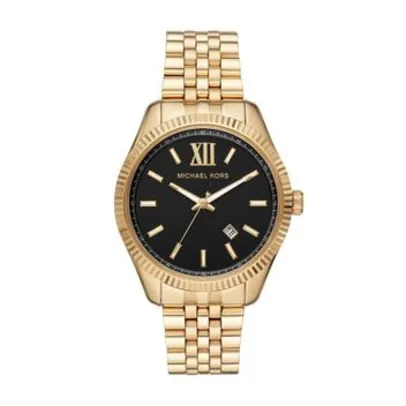 Relógio Michael Kors Feminino Lexington Dourado - MK8751/1DN | R$1124