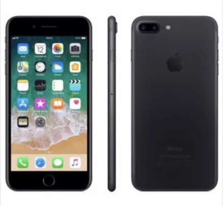 Apple iPhone 7 Plus 32gb Preto Fosco - R$2550