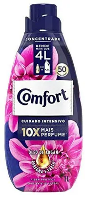 Amaciante Concentrado Comfort Expert Care Fiber Protect 1L, Comfort, Azul, 1 L R$11