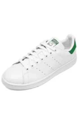 Tênis Couro adidas Originals Stan Smith Branco/Verde | R$280