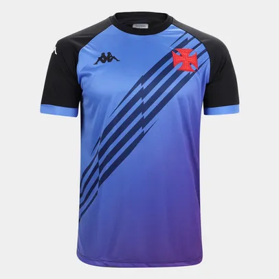 Camisa Vasco Novembro Azul 21/22 s/n° Torcedor Kappa Masculina