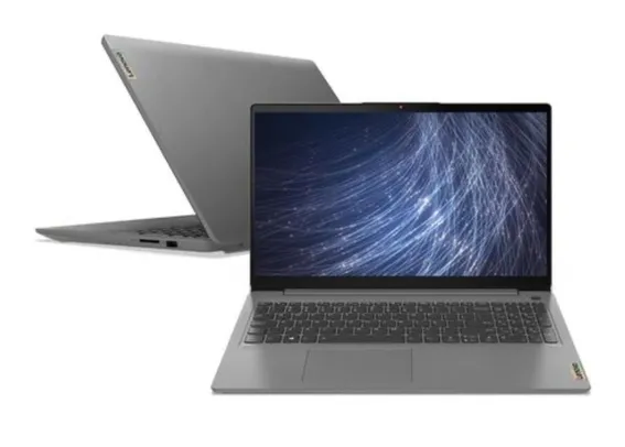 Notebook Lenovo Ultrafino IdeaPad 3 R7-5700U 8GB 256GB SSD