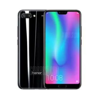 HUAWEI Honor 10 4G Phablet 5.84 inch Android 8.1 Kirin 970 Octa-core 2.36 GHz 4GB RAM 128GB ROM 20.0MP + 16.0MP - R$ 1524