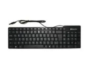 Teclado Usb Banson Tech Shertech-802 Português Brasil Cor Preto