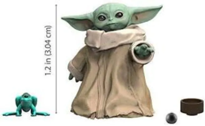 Saindo por R$ 84,9: [PRÉ VENDA] Star Wars The Black Series The Child (Baby Yoda) The Mandalorian Figure F1203 - H | Pelando