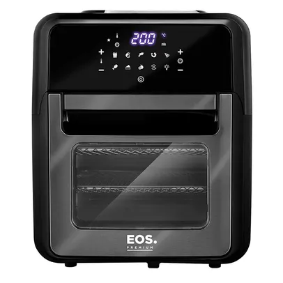 Fritadeira Air Fry Sem Óleo EOS Premium Digital Touch EAF12T, 12L, 127V, Titanium - B169224