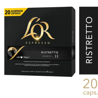 Cápsulas Café L&apos;OR Ristretto 20 Un