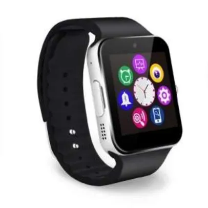 [Americanas] Relógio Bluetooth Smartwatch Gear Chip Gt08 Iphone e Android - R$157