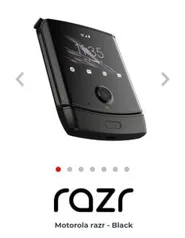 [PRÉ VENDA] MOTOROLA RAZR - BLACK