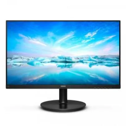 Monitor LED Philips 23,8" Full HD 242V8A IPS HDMI Bordas Ultrafinas Preto | R$750