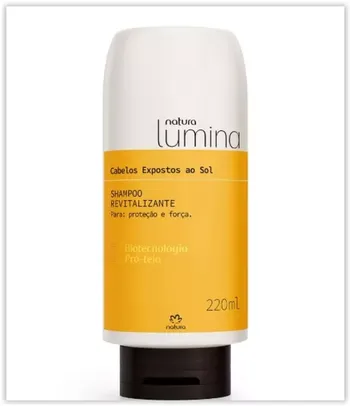 [Primeira Compra] Shampoo Revitalizante para Cabelos Expostos ao Sol Lumina