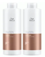 Kit Wella Professionals Fusion - Shampoo 1000 ml + Condicionador 1000 ml