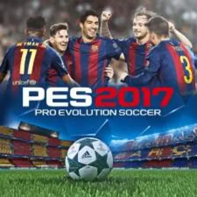 Pro Evolution Soccer 2017 (PS4) R$71,75 - (PS3) R$47,90