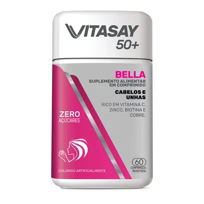 Suplemento Vitamínico Vitasay 50+ Bella 60 Comprimidos | R$46